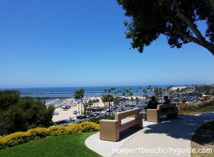 inpiration point overlooing corona del mar main beach newport beach city guide