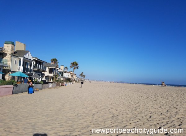 Santa Ana River County Beach West Newport Beach Ca